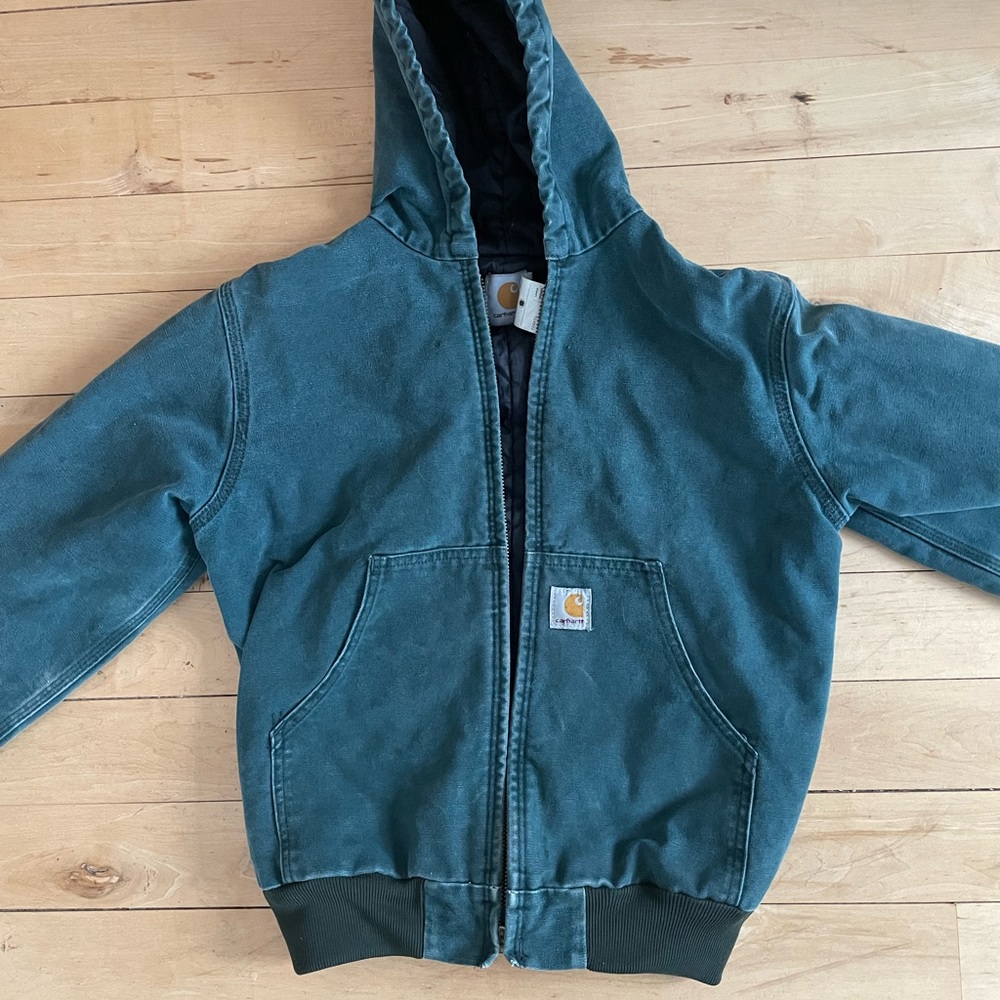 CARHARTT CYAN WORK JACKET
